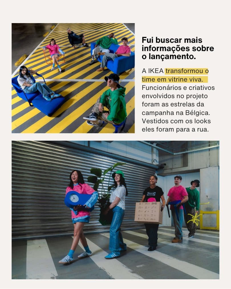 A ikea lançou uma coleção com a própria logomarca - Galeria 3