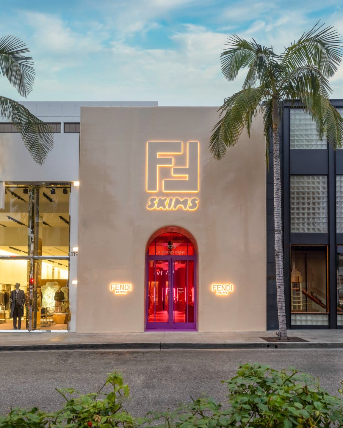 Pop-up especial para lançamento collab Fendi x Skims