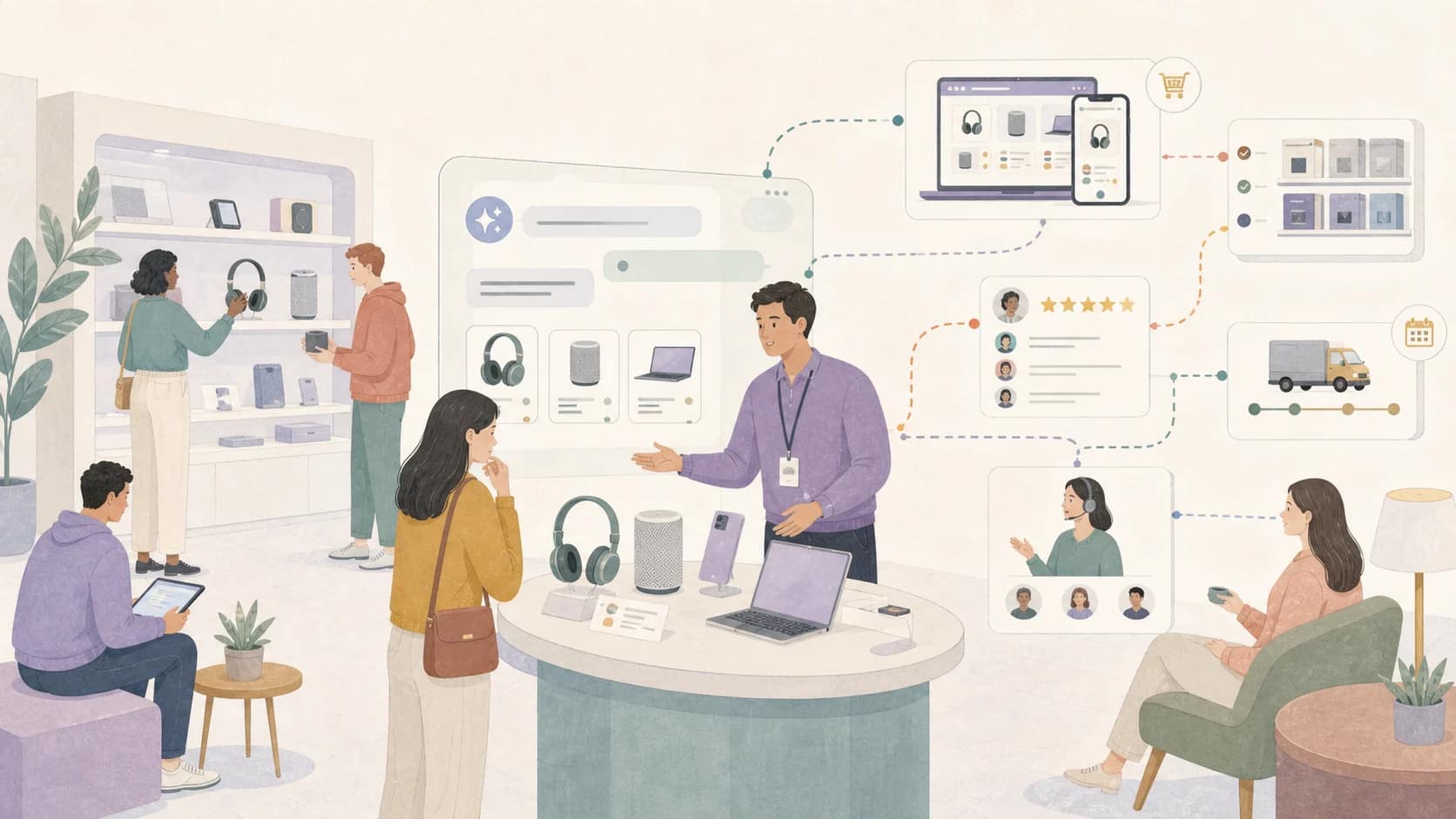 A IA da Best Buy mostra que assistência virou interface de varejo
