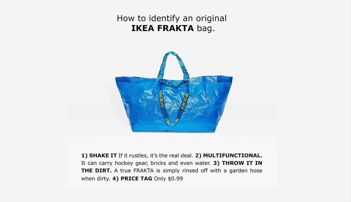 A IKEA e a sacola que virou ícone cultural